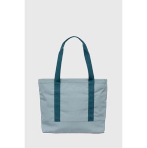 Taška Lefrik STRATA TOTE BAG tyrkysová barva