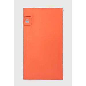 Ručník United Colors of Benetton oranžová barva