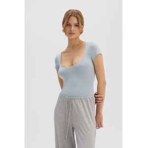 Body Saint Body SCOOP NECK BODYSUIT BLUE dámské, SB.532