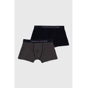 Dětské boxerky Tommy Hilfiger 2-pack černá barva