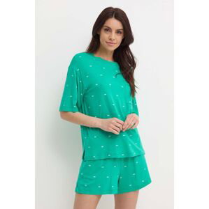 Pyžamo Dkny zelená barva, YI80010