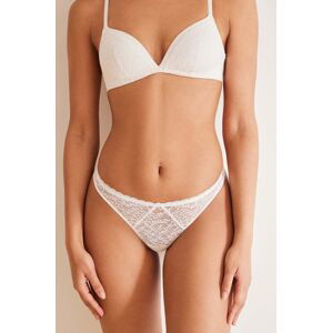 Tanga women'secret SPRING HELANKAS bílá barva, 4987305