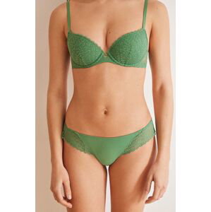 Kalhotky women'secret SPRING HELANKAS zelená barva, 4987310