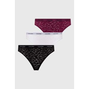 Kalhotky brazilky Calvin Klein Underwear 3-pack 000QD5225E