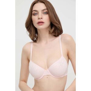 Podprsenka Calvin Klein Underwear růžová barva, 000QF6875E