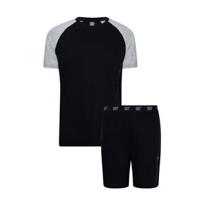 Bavlněné pyžamo CR7 Cristiano Ronaldo černá barva