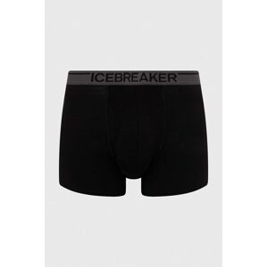 Funkční prádlo Icebreaker Anatomica Boxers černá barva, IB1030300101