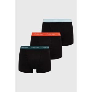 Boxerky Calvin Klein Underwear 3-pack pánské, černá barva, 000NB2615A