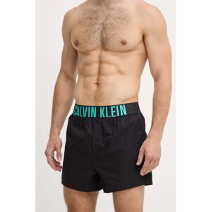 Boxerky Calvin Klein Underwear 2-pack pánské, černá barva, 000NB3833A