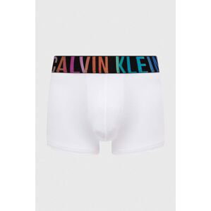 Boxerky Calvin Klein Underwear pánské, bílá barva, 000NB3939A