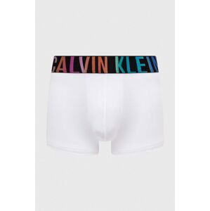 Boxerky Calvin Klein Underwear pánské, bílá barva, 000NB3939A