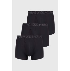 Boxerky Under Armour 3-pack pánské, černá barva