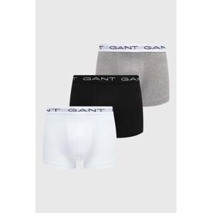 Boxerky Gant 3-pack pánské, šedá barva, 900013003