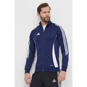 Tréninková mikina adidas Performance Tiro 24 tmavomodrá barva, s aplikací, IR7498