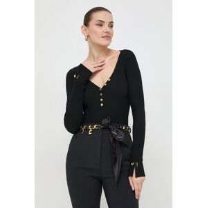 Body Elisabetta Franchi dámské, černá barva, BK54T41E2