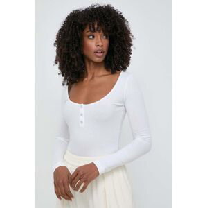 Tričko s dlouhým rukávem Pinko bílá barva, 103569.A1X4