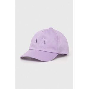 Bavlněná baseballová čepice Armani Exchange fialová barva, 944206 4R108