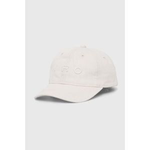 Bavlněná baseballová čepice IRO bílá barva, s aplikací