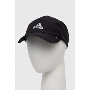 Kšiltovka adidas černá barva, s potiskem, IB2666