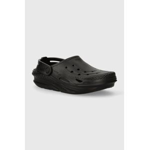 Pantofle Crocs Off Grid Clog dámské, černá barva, 209501
