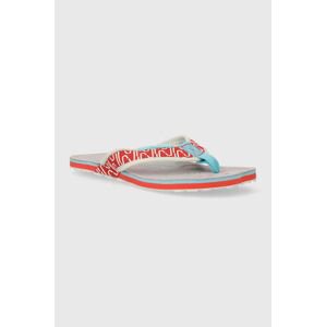 Žabky LA Sportiva Swing dámské, červená barva, na plochém podpatku, 18B402602