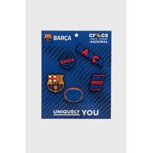 Připínačky pro dětské boty Crocs FC Barcelona 5-pack