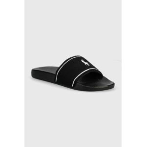 Pantofle Polo Ralph Lauren Polo Slide pánské, černá barva, 809931325001