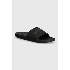 Pantofle Billabong Paradise pánské, černá barva, EBYL100022