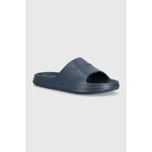 Pantofle Pepe Jeans Beach Slide pánské, tmavomodrá barva, BEACH SLIDE M