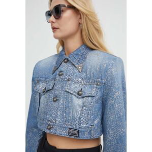 Džínová bunda Versace Jeans Couture dámská, přechodná, 76HAS458 DS013M30