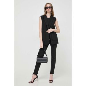 Vesta Karl Lagerfeld černá barva, jednořadá