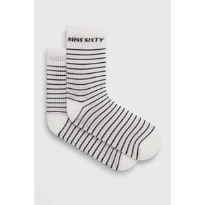 Ponožky Miss Sixty OJ8570 dámské, bílá barva, 6L2OJ8570000