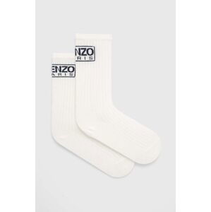 Dětské ponožky Kenzo Kids bílá barva, K60086