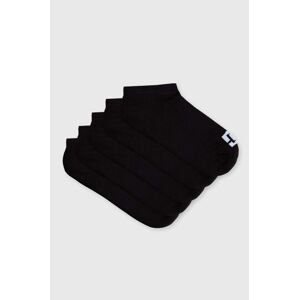 Ponožky DC 5-pack pánské, černá barva, ADYAA03188