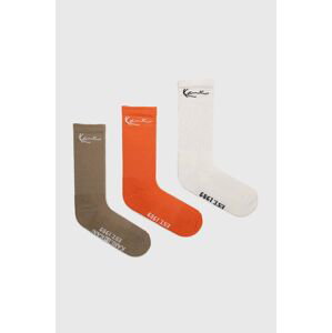 Ponožky Karl Kani 3-pack pánské