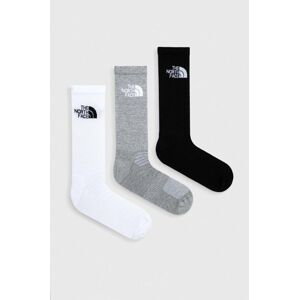 Ponožky The North Face 3-pack pánské, černá barva, NF0A882H3OW1