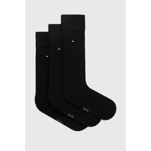Ponožky Tommy Hilfiger 6-pack pánské, černá barva, 701229979