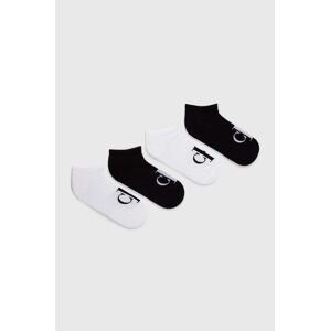 Ponožky Calvin Klein Jeans 4-pack pánské, černá barva, 701229673