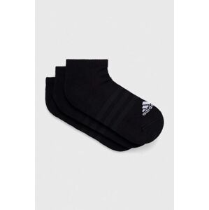 Ponožky adidas 3-pack černá barva, IC1332