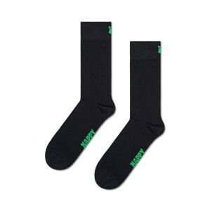 Ponožky Happy Socks Solid černá barva