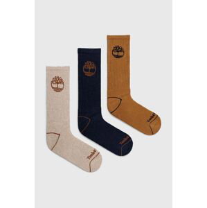 Ponožky Timberland 3-pack TB0A2PTZY851