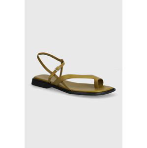 Kožené sandály Vagabond Shoemakers IZZY dámské, zelená barva, 5513-001-24