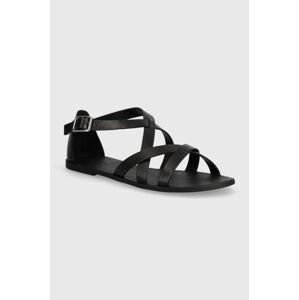 Kožené sandály Vagabond Shoemakers TIA 2.0 dámské, černá barva, 5731-001-20