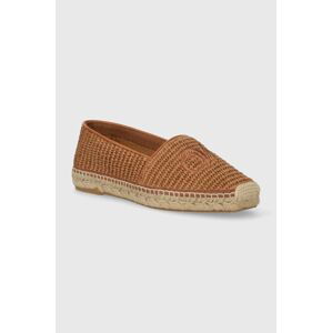 Espadrilky Weekend Max Mara Sella hnědá barva, 2415521095670