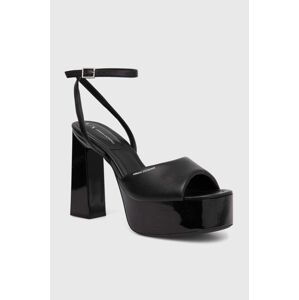 Sandály Armani Exchange černá barva, XDP052 XV841 00002
