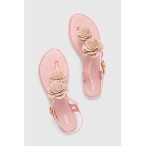 Sandály Melissa MELISSA SOLAR SPRINGTIME AD dámské, růžová barva, M.35709.T153
