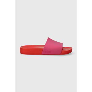 Pantofle Melissa MELISSA FLOWING SLIDE AD dámské, růžová barva, M.35731.U986