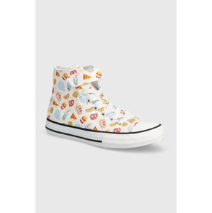 Dětské tenisky Converse A07377C bílá barva