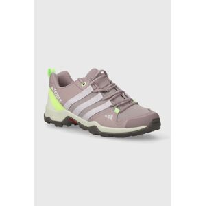 Dětské boty adidas TERREX TERREX AX2R K fialová barva