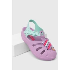 Dětské sandály Ipanema SUMMER XIII fialová barva